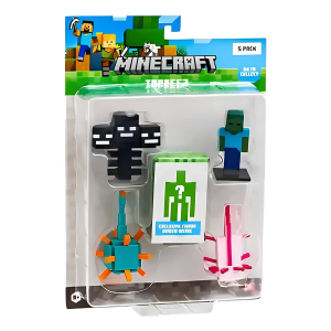 Minecraft 3D Figür Toppeez 5'li