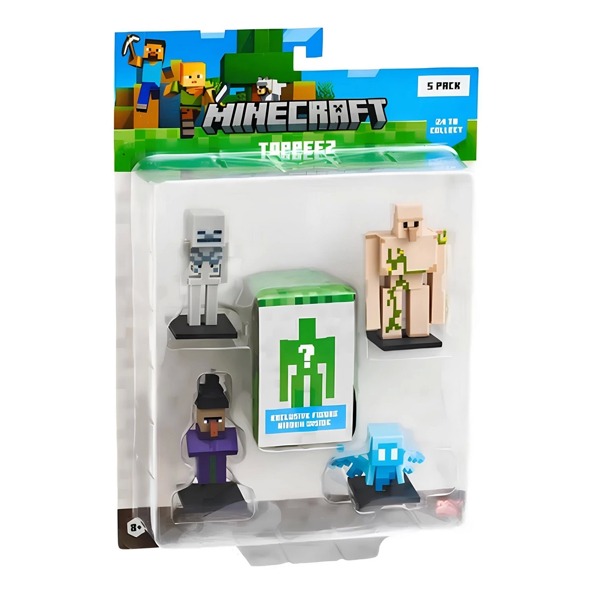 Minecraft 3D Figür Toppeez 5'li