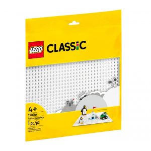 11026 Lego Classic Beyaz Taban, 1 parça +4 yaş