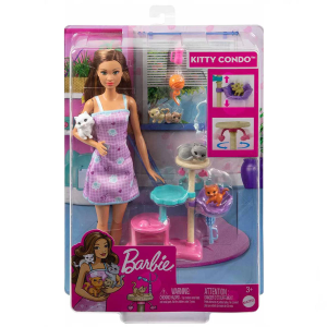 Barbie ve Yavru Kedileri Oyun Seti HHB70