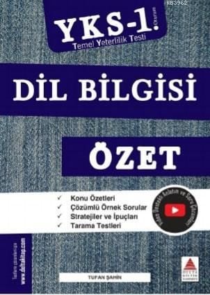 Delta Kültür TYT Dil Bilgisi Özet YKS 1. Oturum (Yeni)