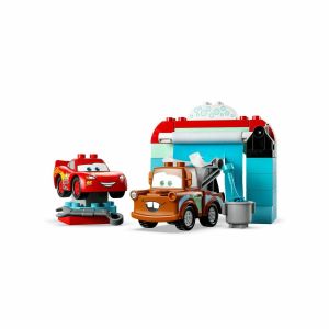 10996 Lego Duplo Şimşek McQueen ve Materin Oto Yıkama Eğlencesi  29 parça +2 yaş