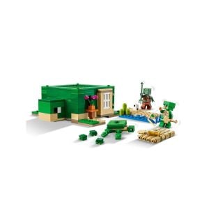 21254 LEGO® Minecraft® Kaplumbağa Plaj Evi 234 parça +8 yaş