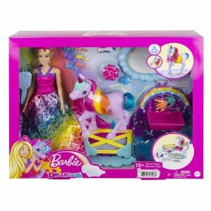 Barbie Dreamtopia Bebek ve Tek Boynuzlu At GTG01