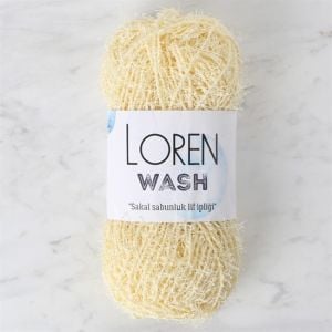 Loren Wash Açık Sarı El Örgü İpi - R083 - 34037