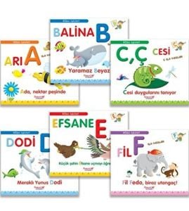 Alfabe Öyküleri (6 Kitap Set)