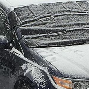 Büyük Boy Araçlar İçin Ön Cam Brandası SUV ve Doblo Araçlar İçin Kar Buz Güneş Brandası