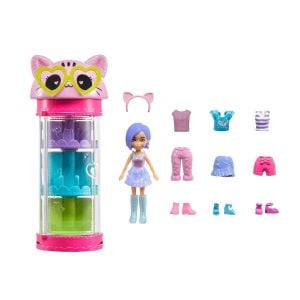 HKW04 Polly Pocket Moda Eğlencesi Oyun Setleri-Mattel