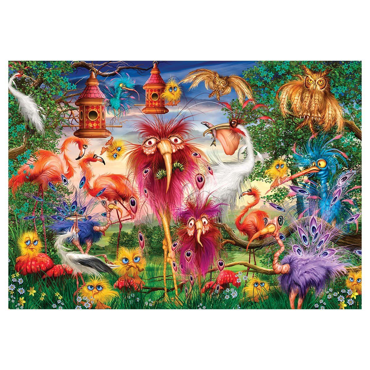 KS Ugly Birds 1000 Parça Puzzle