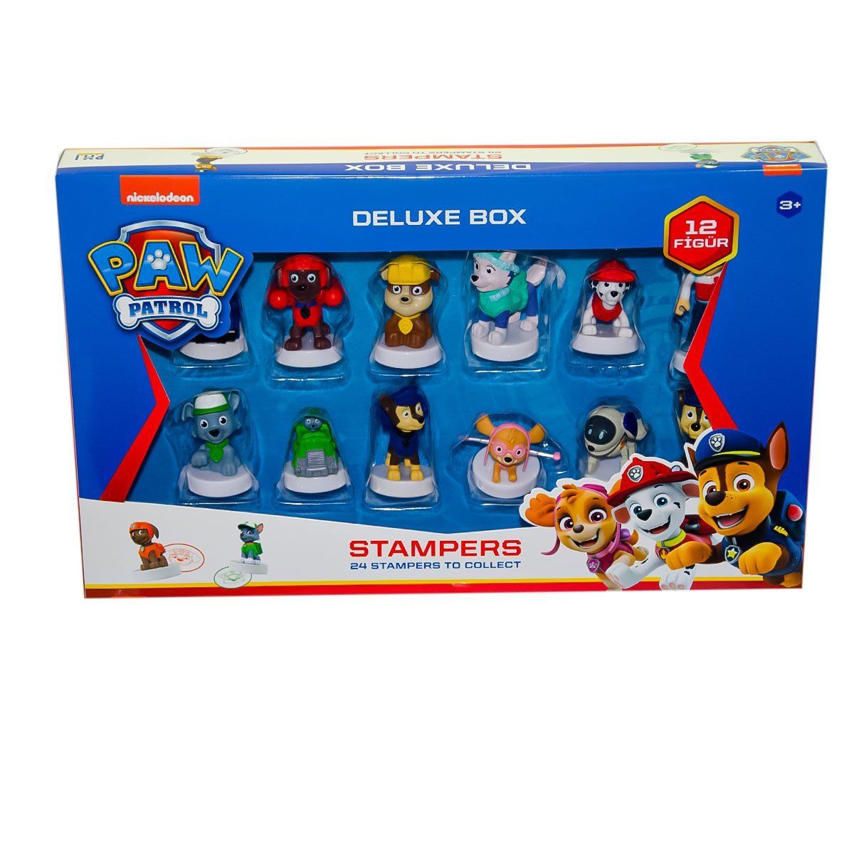 PAW5065 Paw Patrol Stampers 12li Delüks Figür Asorti 