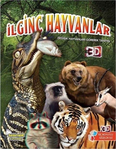 İlginç Hayvanlar - 3D Gözlük Hediyeli