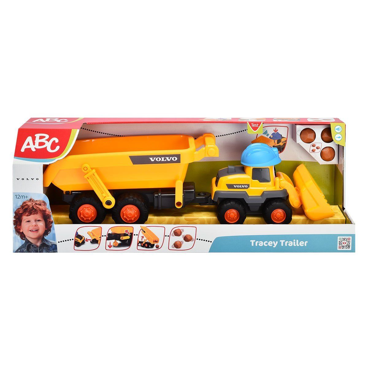 204119007 ABC Tracey Trailer -Dickietoys