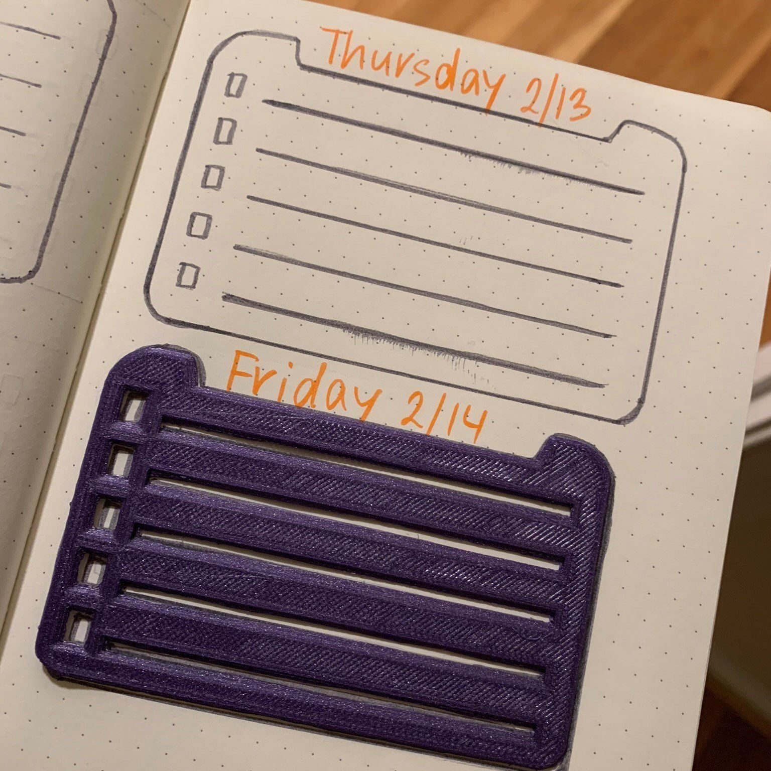 Bullet Journal Kalıbı T4117111