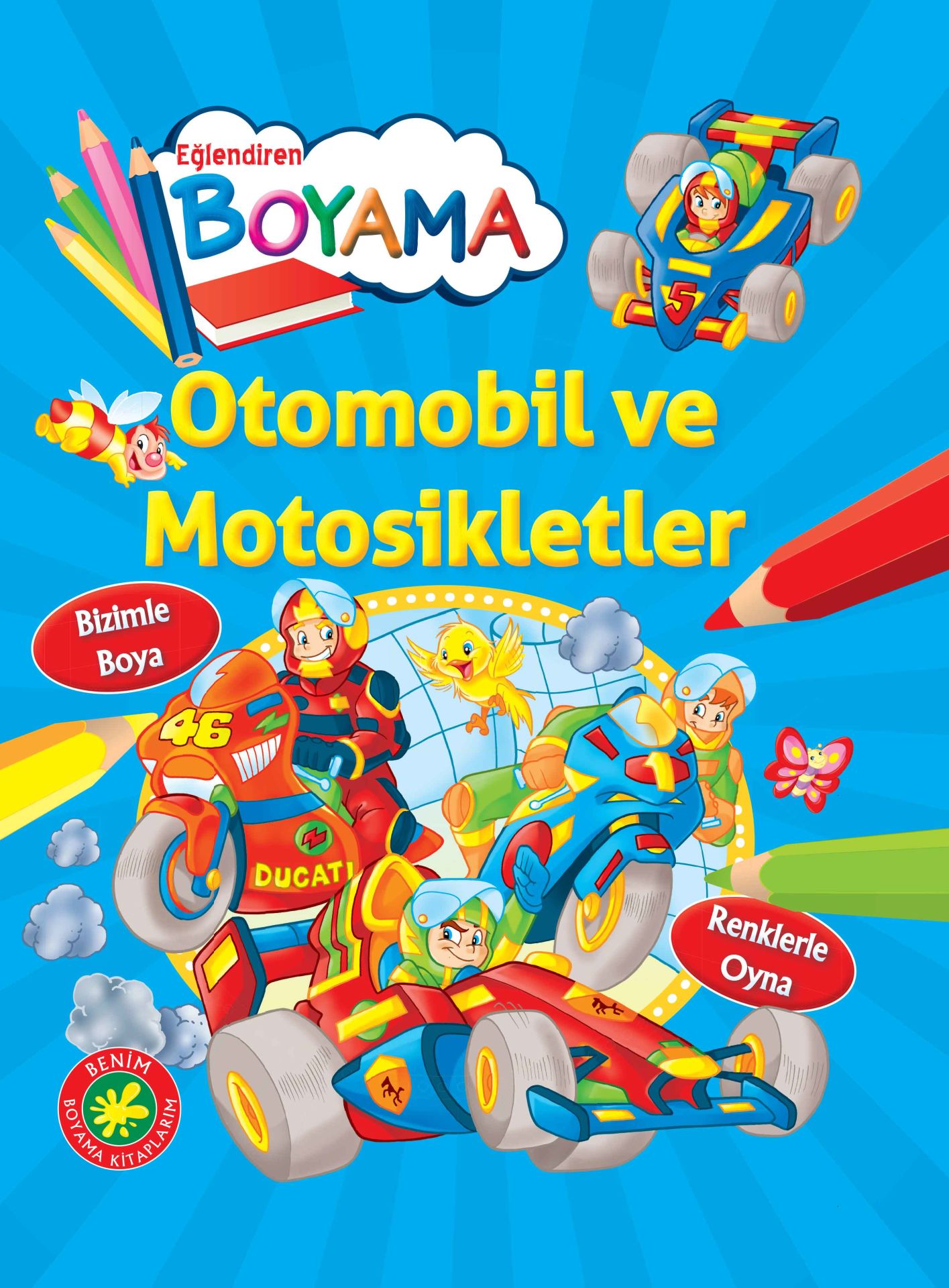 Eğlendiren Boyama - Otomobil ve Motosikletler