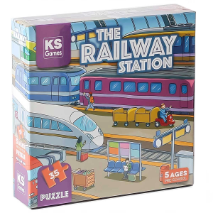 KS The Railway Station Pre-School Puzzle