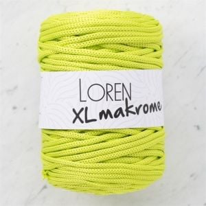 Loren XL Makrome Fıstık Yeşil El Örgü İpi - R042 - 33707