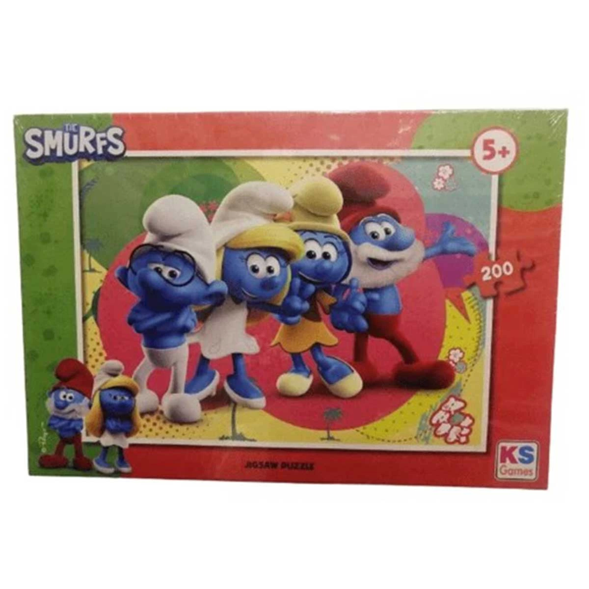 KS Smurf 200 Parça Puzzle