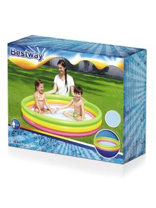 Bestway 152x30 Cm 3 Bölme Şişme Şişen Zemin Havuz