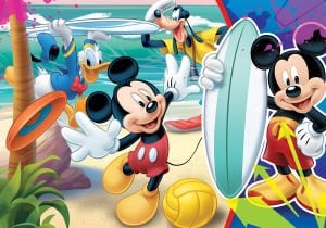 KS Puzzle 50 Parça Mickey Mouse