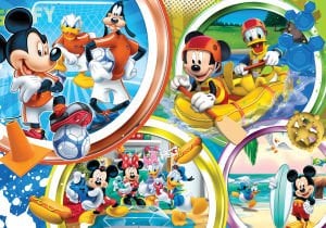 KS Puzzle 200 Parça Mickey Mouse