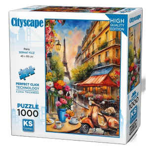 KS Games Paris Puzzle 1000 Parça 20807