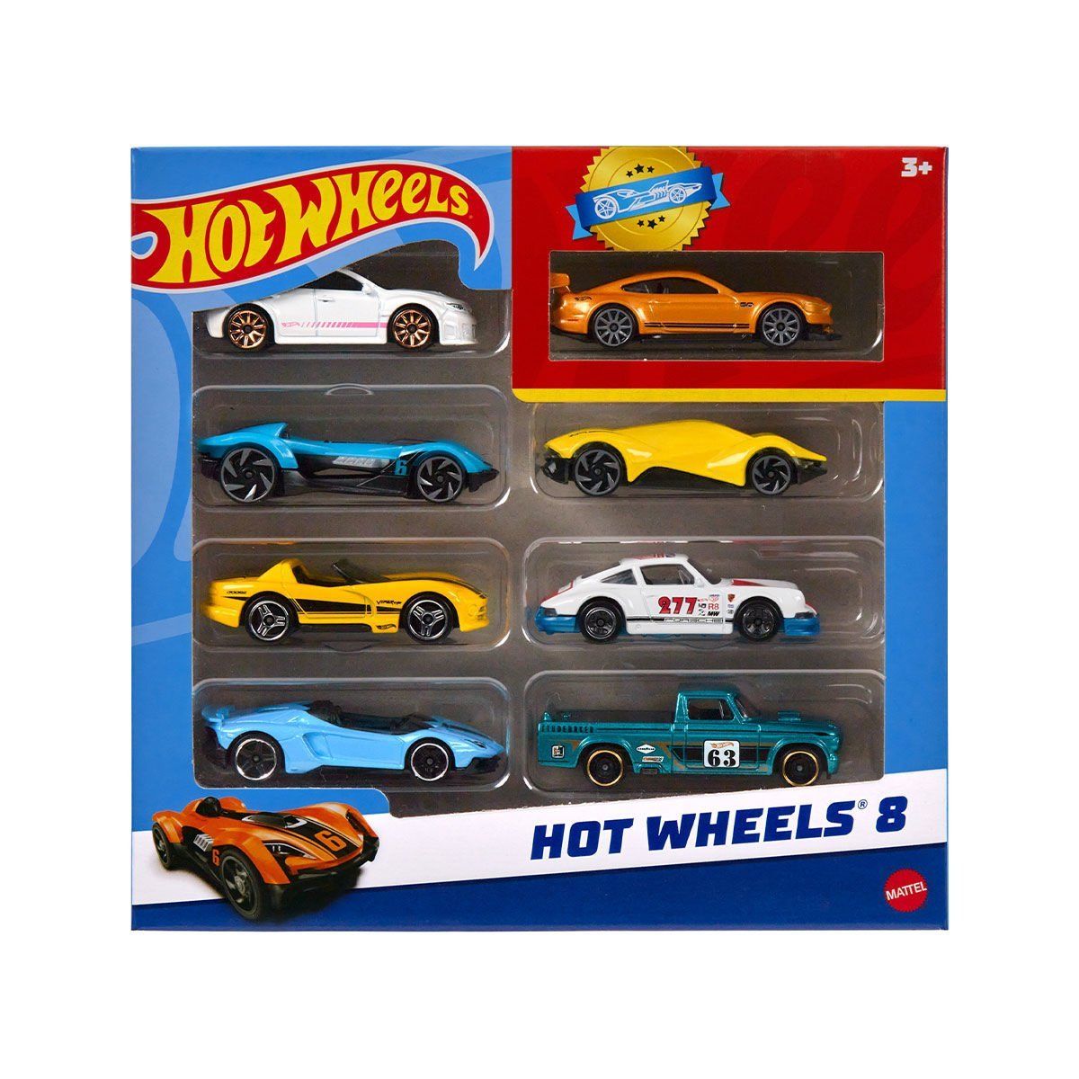 HPV78 Hot Wheels 8\'li Araba Seti