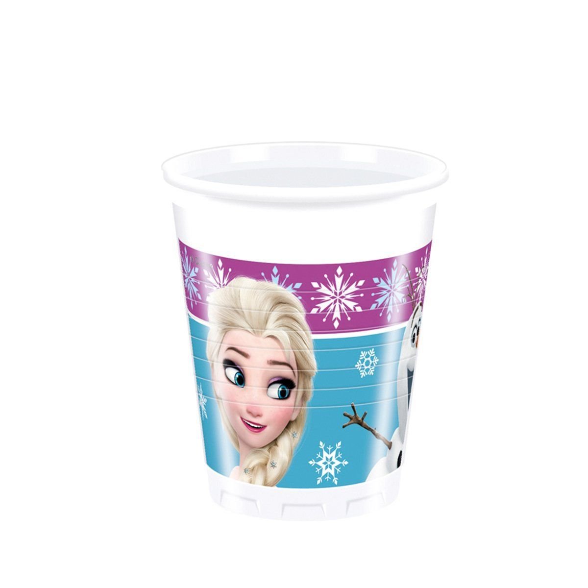 LDF7563 Balonevi, Frozen 8 adet Kağıt Bardak 180/200 cc