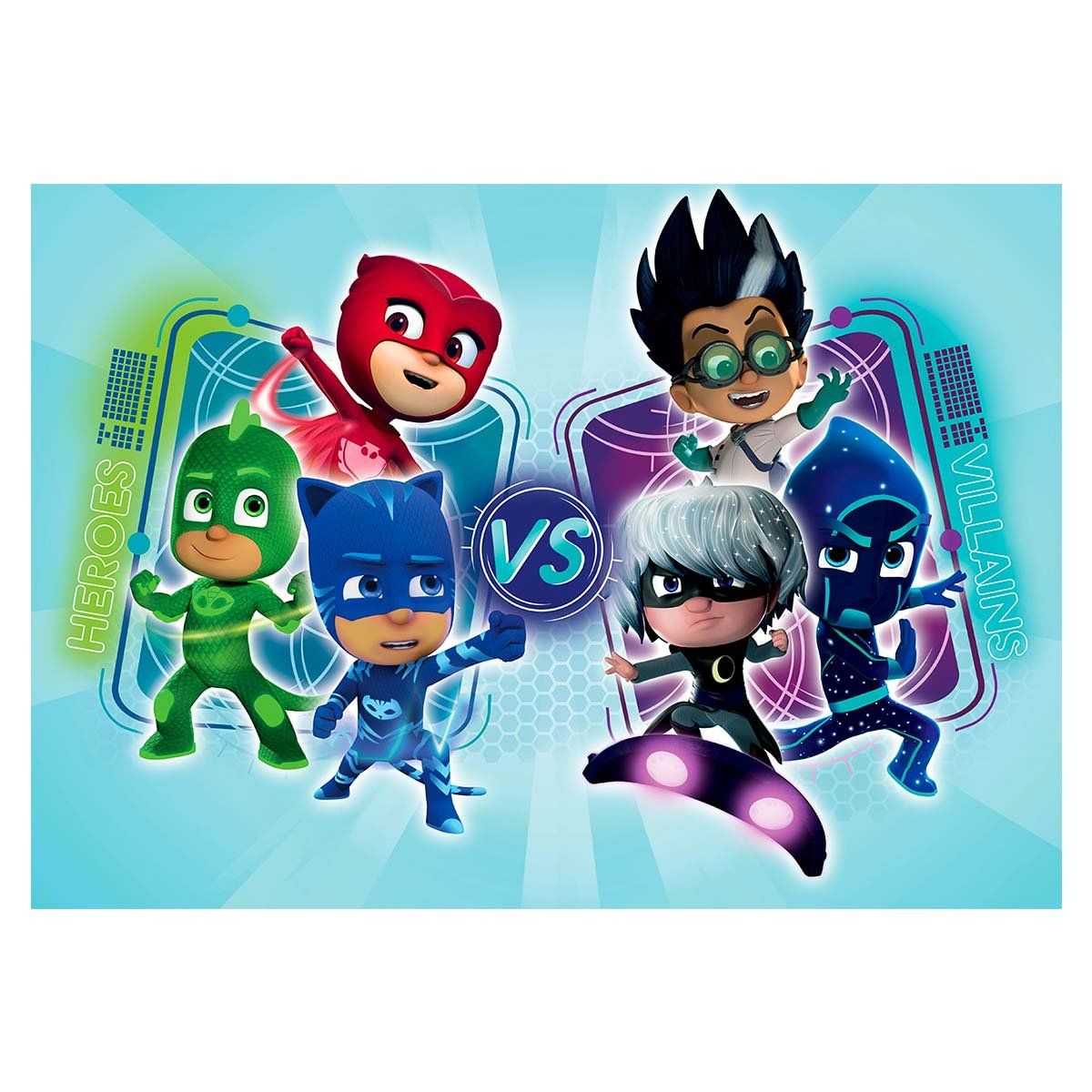 50 Parça Pjmasks Puzzle