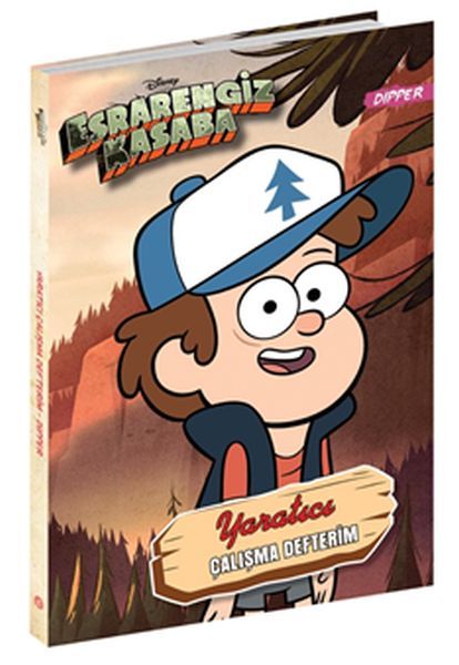 Disney - Esrarengiz Kasaba Yaratıcı Çalışma Defterim Dipper