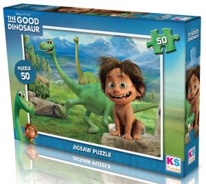 KS Puzzle 50 Parça Good Dinosaur