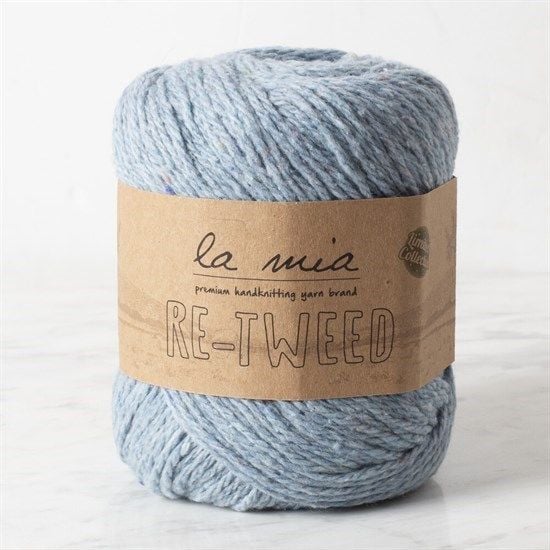 La Mia Re-Tweed Mavi Melanj El Örgü İpi - L106 - 34409