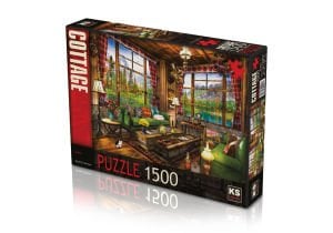 KS Puzzle 1500 Parça Chalet Dağ Evi