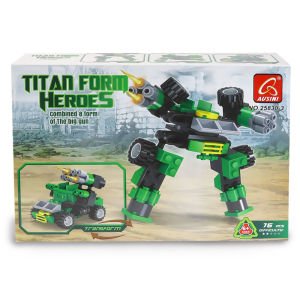 Ausini Titan Heroes Gunner-3 76 Parça