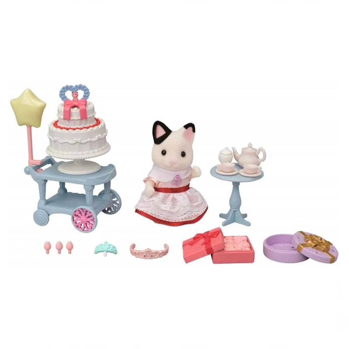 Sylvanian Families Parti Zamanı Oyun Seti Smokin Kedi Kız 5646