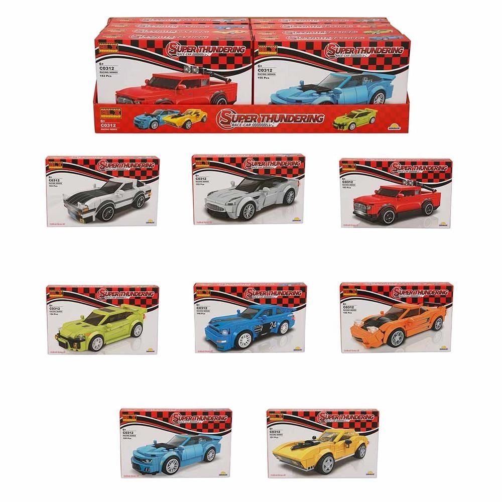 BLX Racing Yarış Arabaları Mini Lego - 1 Adet Fiyatıdır