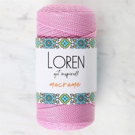 Loren Macrame Pembe El Örgü İpi - RM 074 - 34332