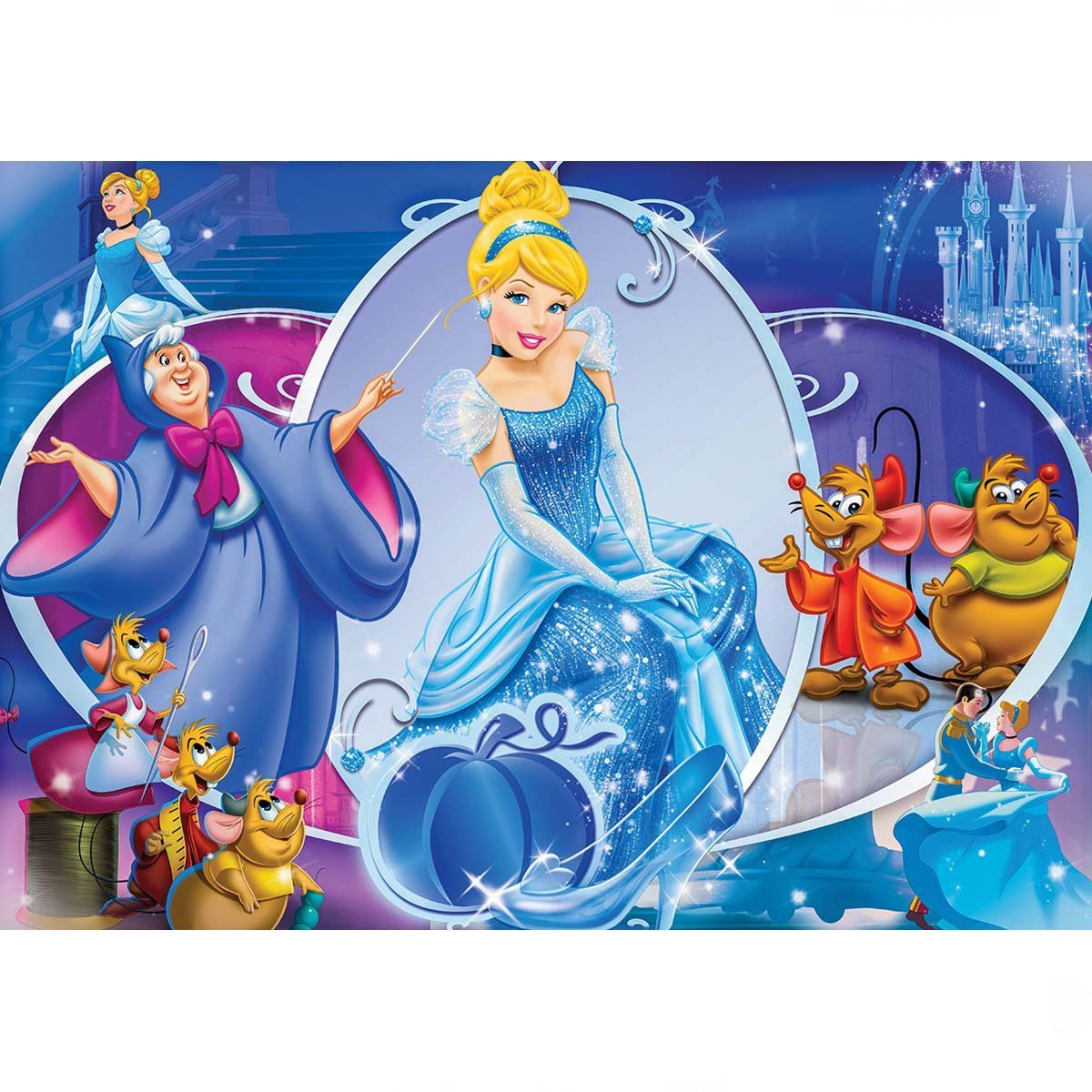 KS Cinderella 100 Parça Puzzle