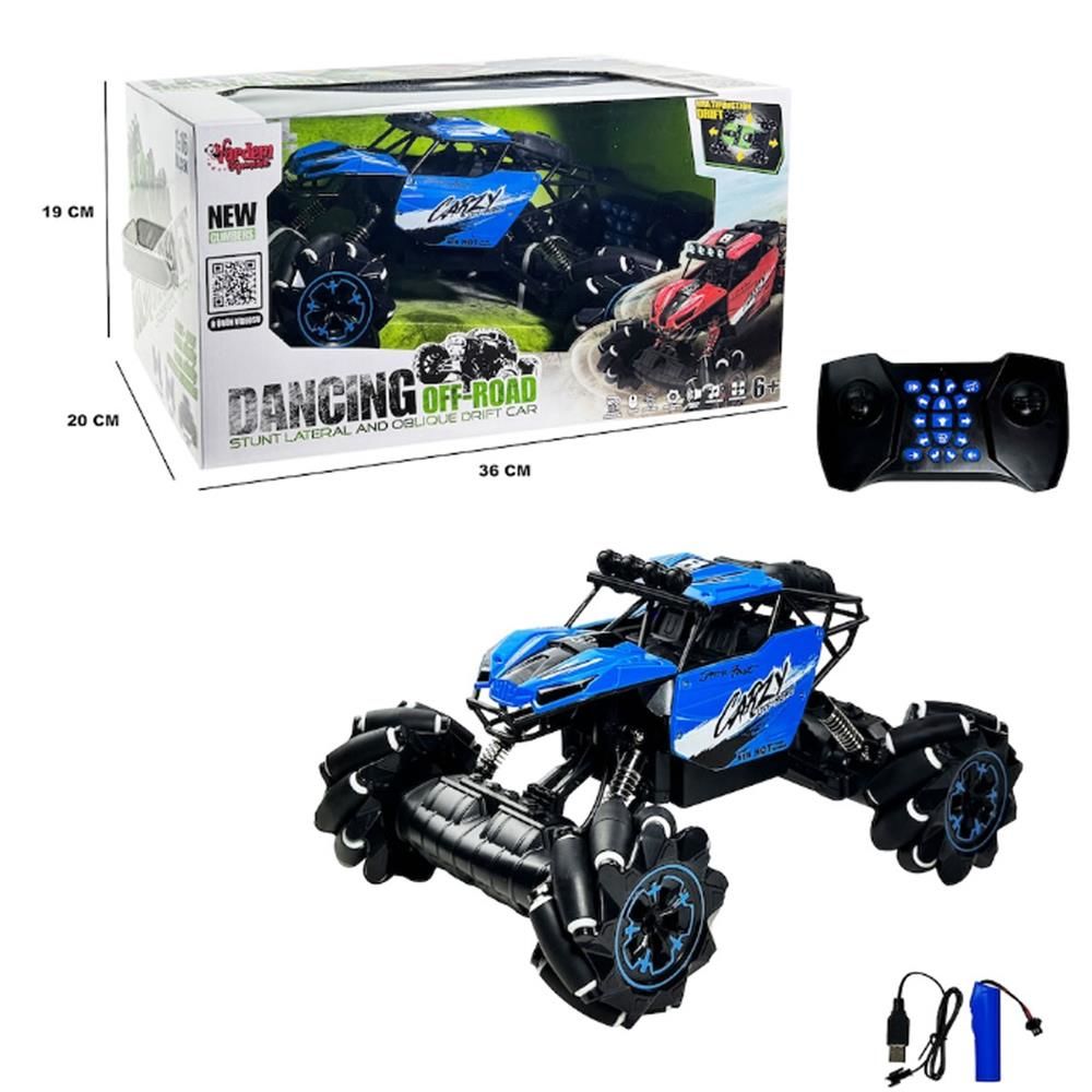 Uzaktan Kumandalı Full Fonksiyon Şarjlı 2.4 Ghz 1:16 Off Road Arazi Arabası