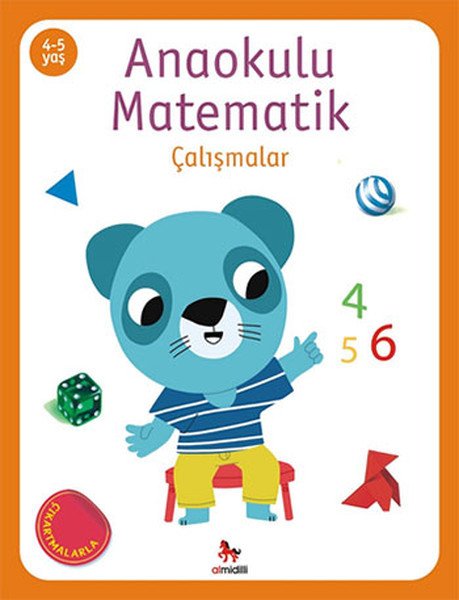 Anaokulu Matematik Çalışmalar 4-5 Yaş Çıkartmalarla