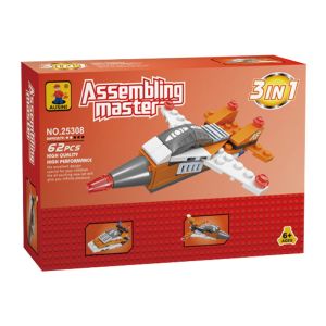 Ausini Assembling Master 3 in 1 62 Parça Hava Araçları