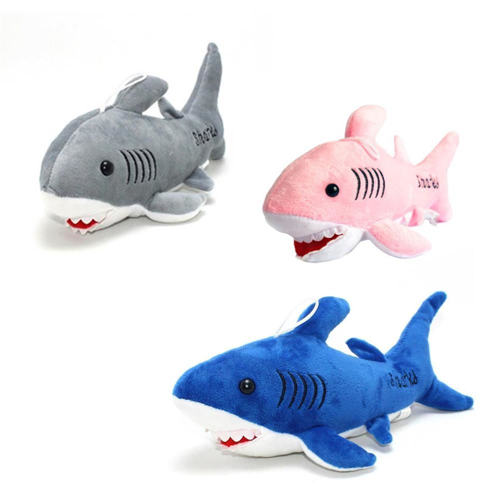 Baby Shark Şarkılı Köpek Balığı Peluş Oyuncak 28 cm-1  Adet Renk Bildirin