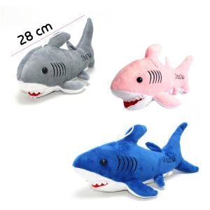 Baby Shark Şarkılı Köpek Balığı Peluş Oyuncak 28 cm-1  Adet Renk Bildirin