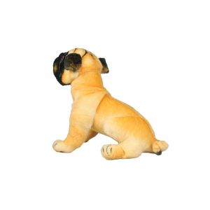 Havlayan Pug Köpek Peluş Oyuncak 25 cm