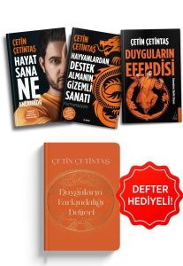 Çetin Çetintaş Kitap Seti Defter Hediyeli (3 Kitap)