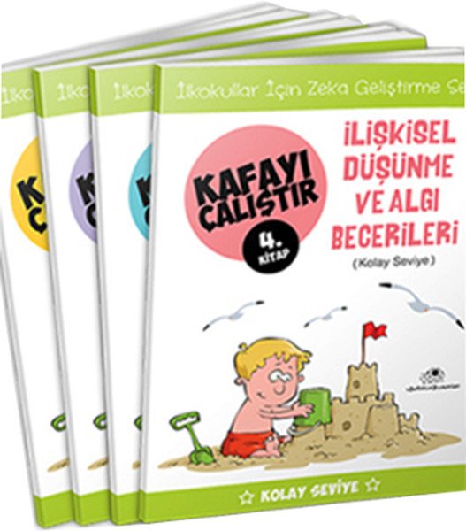 Kafayı Çalıştır Seti (Kolay Seviye) - 4 Kitap Takım