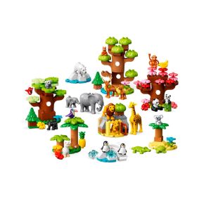 10975 Lego Duplo - Vahşi Dünya Hayvanları, 141 parça +2 yaş