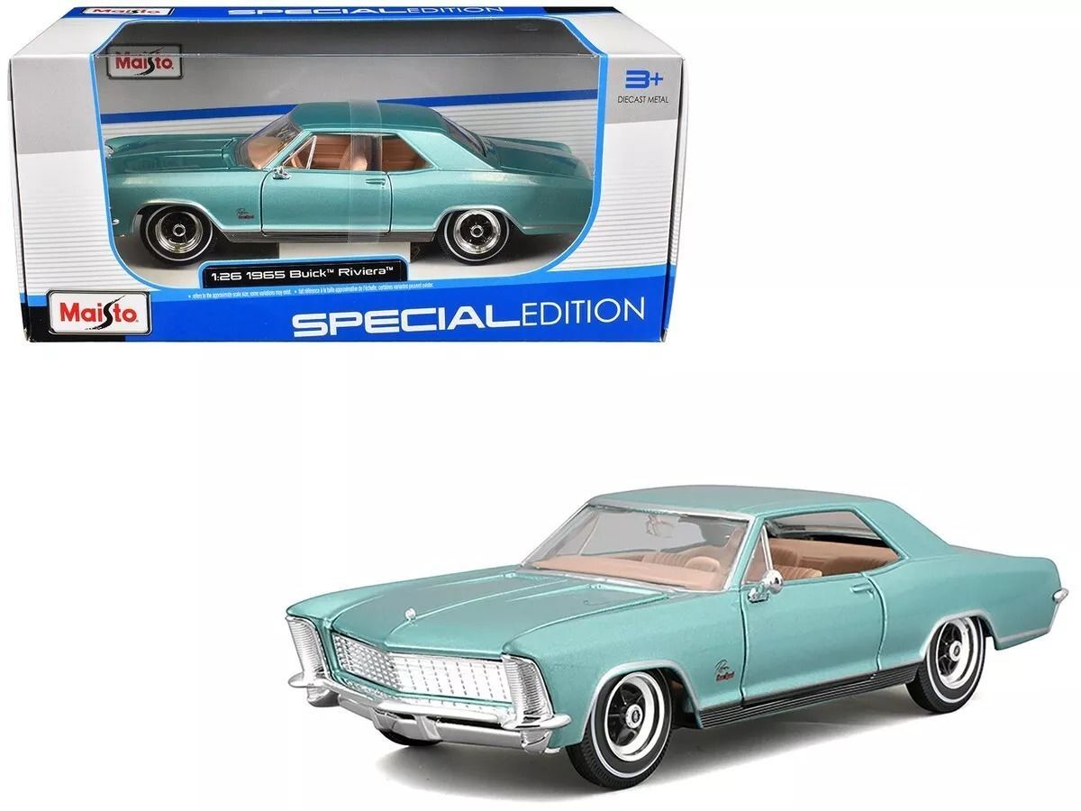 MAY 31214 1965 Buick Riviera 1:26 Model Araba -Necotoys