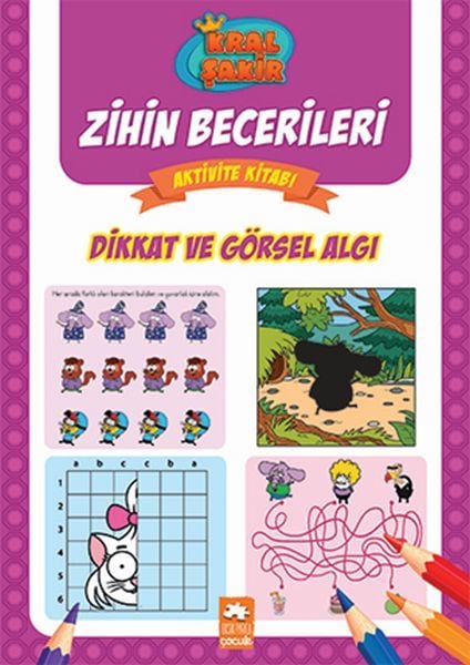 Kral Şakir Zihin Becerileri Aktivite Kitabı