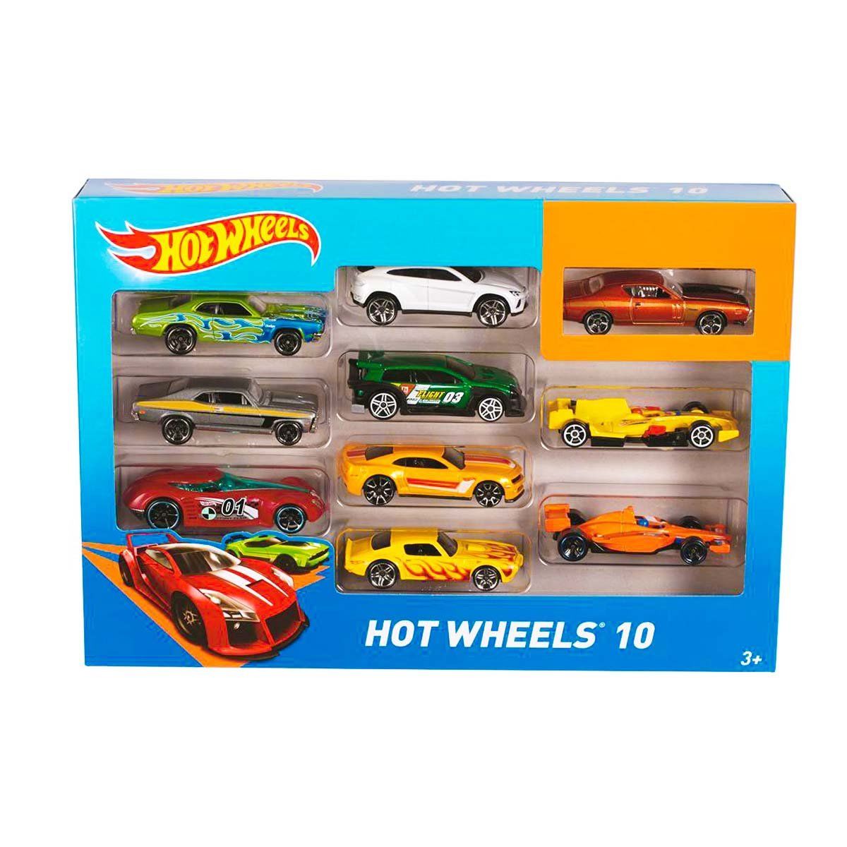 Hot Wheels 10'lu Araba Seti