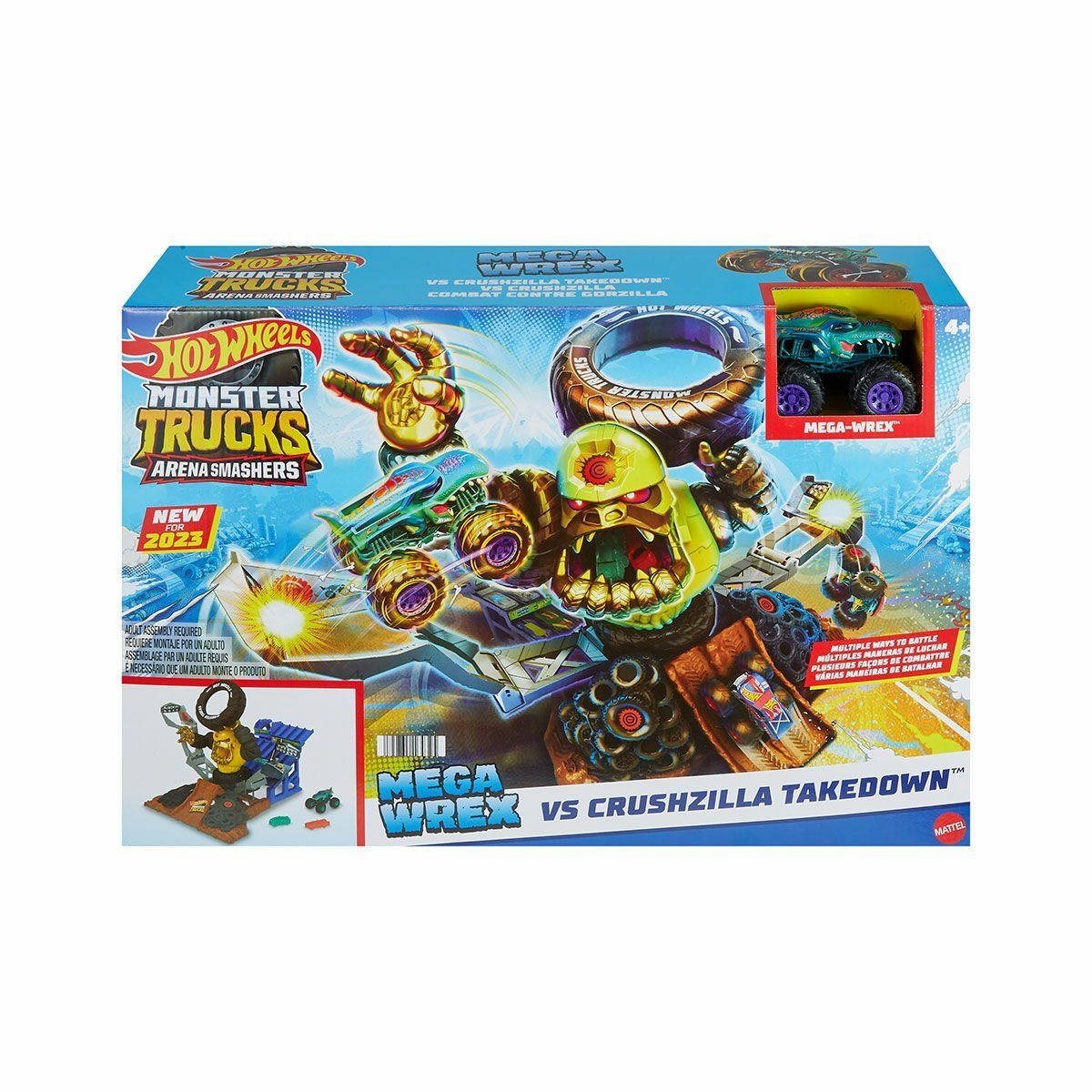 HPN71 Hot Wheels Monster Trucks Arenada Şampiyonluk Mücadelesi Oyun Seti